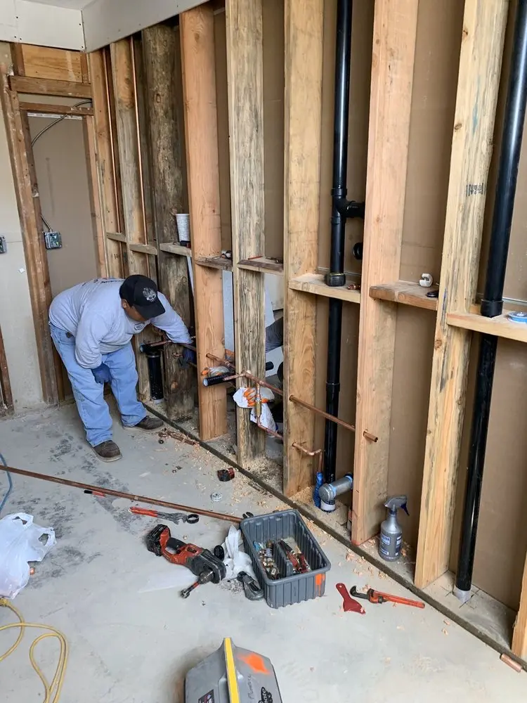Commercial rough-in plumbing for Commercial Plumbing in Colfax